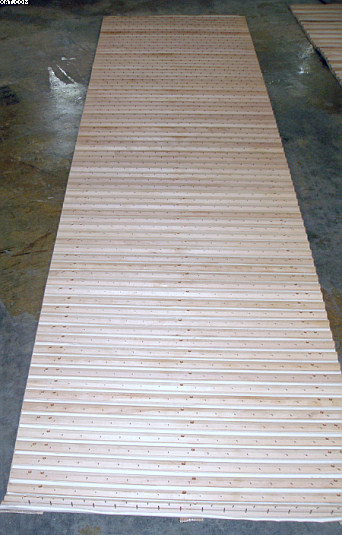 FEED APRON -  35 1/2" W x 138" L.